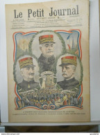 LE PETIT JOURNAL N°932 - 27 SEPTEMBRE 1908 -  MANOEUVRE MILITAIRE - SUICIDE PAR DES LIONS - CIRQUE - Le Petit Journal