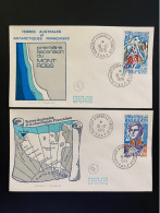 Enveloppes 1er Jour "1ere Ascension Du Mont Ross" - 16/12/1976 - 61/62 - TAAF - Terre Adelie - FDC