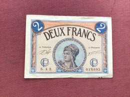 PARIS Billet De 2 Francs - Bonos