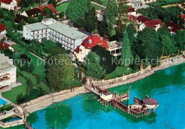 73228425 Wasserburg Bodensee Sanatorium Bootsanleger Fliegeraufnahme Wasserburg  - Wasserburg A. Bodensee