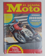 43964 Il Pilota Moto 1975 A. VI N. 10 - Speciale 1000 KM Mugello; POSTER Sheene - Moteurs