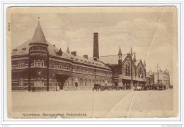 Danemark - Kobenhavn - Banegaardens Ankomstside - 1913 # 38 - Dänemark