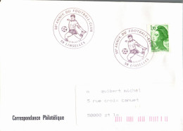 N°1702 V -cachet 50è Anniversaire Du Football-club De Linselles- - Storia Postale