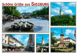 73228350 Siegen Westfalen Marktplatz Brunnen Innenstadt Denkmal Schloss Siegen W - Siegen