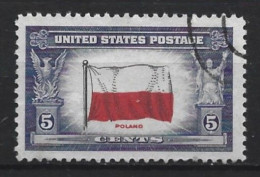 U.S.A. 1943 Flag  Y.T. 469  (0) - Used Stamps