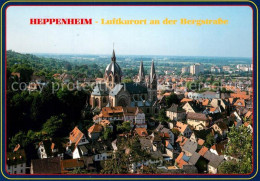 73228294 Heppenheim Bergstrasse Teilansicht Mit Dom Heppenheim Bergstrasse - Heppenheim