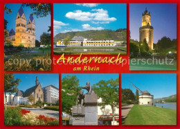 73227818 Andernach Rheinpartie Kirche Turm Andernach - Andernach