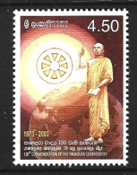 SRI LANKA. N°1364 De 2003. Moine Bouddhiste. - Boeddhisme