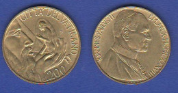 Vaticano 200 Lire 1988 Papa Giovanni Paolo II Vatican City - Vatican