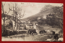 CPA - Puylaurens - Le Pont Et Le Château - Vallée De Montfort - Puylaurens