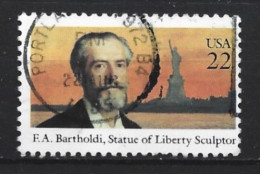 U.S.A. 1985 F. A. Bartholdi Y.T. 1596  (0) - Usados