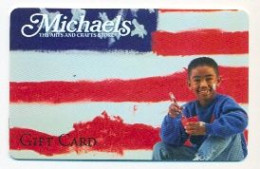 Michaels, U.S.A., Carte Cadeau Pour Collection, Sans Valeur, # Michaels-3 - Cartes De Fidélité Et Cadeau