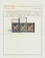 Egeo 1932 - Ventennale Occupazione - Completa Nuovi Gomma Integra -  MNH** - Certificato Diena - Splendida E Rara - Aegean