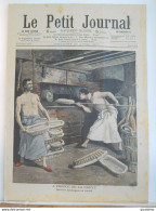 Le Petit Journal N°858 – 28 Avril 1907 – A Propos De La Grève Ouvriers Boulangers Au Travail –taille Des Arbres à Paris - Le Petit Journal