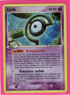 Carte Pokemon Francaise Secrete 2006 Ex Forces Cachées C/28 Zarbi 60pv Holo Bon Etat - Autres & Non Classés