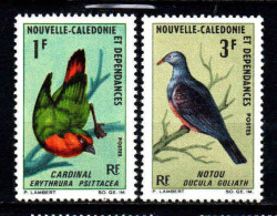 Nouvelle - Calédonie - 1966 - Oiseaux - N° 330/331 -  Neuf ** - MNH - Neufs