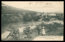 * CASTELMORON SUR LOT - Lot Et Le Coteau - Fillette - Animée - 5 - Edit. SEUNE - 1917 - Castelmoron