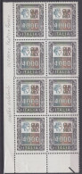 Italia (1978) - Alti Valori - 4.000 Lire In Blocco Di 8 ** - 1971-80:  Nuovi