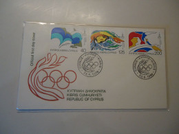 CYPRUS  FDC  1980 OLYMPIC GAMES MOSCOW 1980 - Summer 1980: Moscow