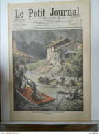 LE PETIT JOURNAL N°882 - 13 OCTOBRE 1907 - INONDATION - INCENDIE - LES FLEAUX DES CAMPAGNES - Le Petit Journal