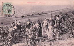 Vermenton - Les Vendanges - CPA °Jp - Saint Sauveur En Puisaye