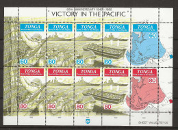 1995 MNH Tonga Mi 1372-81 Postfris** - Tonga (1970-...)