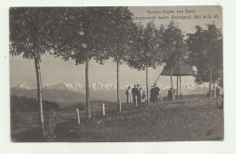 GURTEN-KULM BEI BERN ALPENSZENERIE BEIM OSTSIGNAL  - VIAGGIATA FP - Andere & Zonder Classificatie