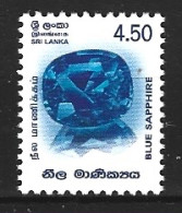 SRI LANKA. N°1396 De 2003. Saphir. - Minéraux