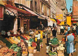 Marchés - Paris - La Rue Mouffetard - Fruits Et Légumes - Commerces - Carte Neuve - CPM - Voir Scans Recto-Verso - Mercati