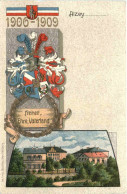 Alzey - Freiheit Ehre Vaterland - Litho - Alzey