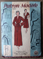 Ancien Patron Années 50 édité Par "Le Petit écho De La Mode" - Patterns