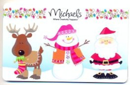 Michaels, U.S.A., Carte Cadeau Pour Collection, Sans Valeur, # Michaels-30 - Gift And Loyalty Cards