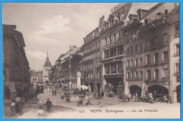 CPA SUISSE - BERNE - BERN: SPITALGASSE - RUE DE L'HOPITAL - 2017 ED. PHOT. FRANCO-SUISSE, BERNE - Bern