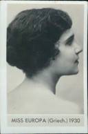 Bh46 Figurina Card Cpsm STAR Donne Piu' Belle Miss Europa Grecia Griech 1930 - Other & Unclassified