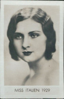 Bh73 Figurina Card Cpsm STAR Donne Piu' Belle Miss Italia Italien  1929 - Other & Unclassified