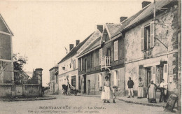 Montjavoult * Place Du Village Et La Poste * Villageois Enfants Débit De Tabac Tabacs TABAC Commerce - Montjavoult