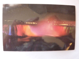 Illuminated Niagara Falls - Canada - Cataratas Del Niágara