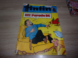 Mes Ref Tintin 5 : Journal Tintin Couverture Hergé: Hit Parade 1986 : 41ème Année Numéro 20 - Kuifje