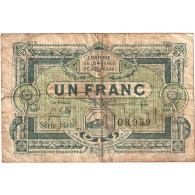 France, Bordeaux, 1 Franc, 1920, B+, Pirot:30-26 - Camera Di Commercio