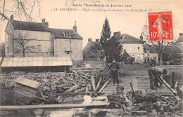 Le Bas Samois – Inondation De Janvier 1910 – Dégâts Sur La Passerelle  - Samois