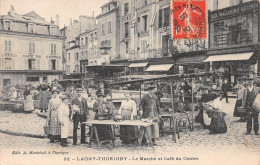 Lagny-Thorigny – Le Marché Et Le Café Du Centre  - Lagny Sur Marne