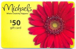 Michaels, U.S.A., Gift Card For Collection, No Value, # Michaels-34 - Gift Cards