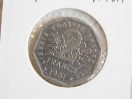 France 2 Francs 1981 SEMEUSE, NICKEL (837) - 2 Francs