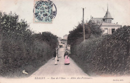 ERAGNY-rue De L'Oise-allée Des Pêcheurs (colorisé) - Eragny