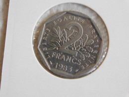 France 2 Francs 1983 SEMEUSE, NICKEL (839) - 2 Francs