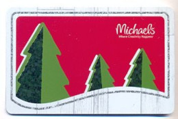 Michaels, U.S.A., Carte Cadeau Pour Collection, Sans Valeur, # Michaels-53 - Cadeaubonnen En Spaarkaarten