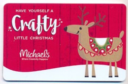 Michaels, U.S.A., Carte Cadeau Pour Collection, Sans Valeur, # Michaels-55 - Cadeaubonnen En Spaarkaarten