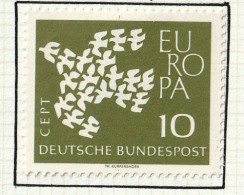 EUROPA - Allemagne Occidentale - Y&T N° 239-240 - 1961 - MH - 1961