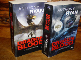 RYAN / LOT DE 2 DRAGON BLOOD / BRAGELONNE - Bragelonne