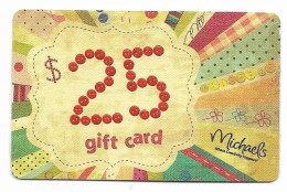 Michaels, U.S.A., Gift Card For Collection, No Value, # Michaels-61 - Gift Cards